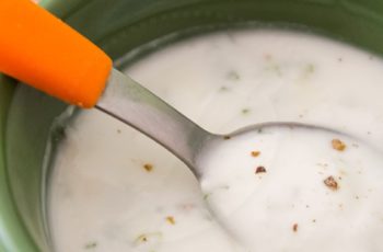 Molho de iogurte para salada